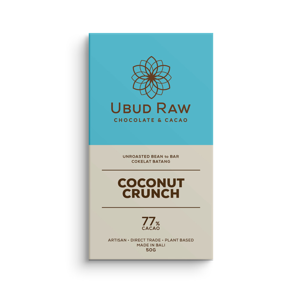 

Bean to Bar Chocolate Coconut Crunch 77%