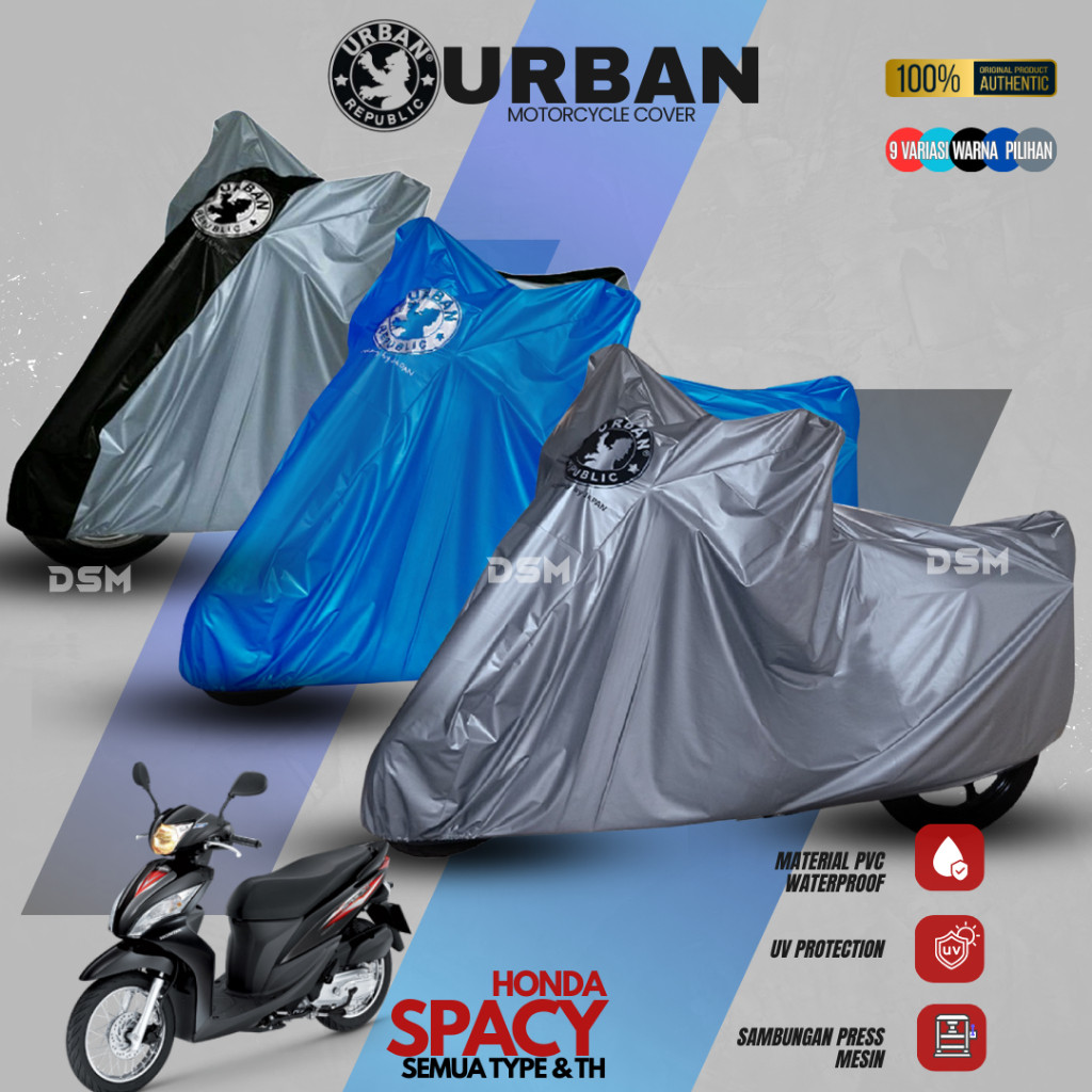 [PREMIUM ORIGINAL] Urban Cover Motor Honda Spacy 100% Waterproof / Aksesoris Motor Spacy / Cover Mot