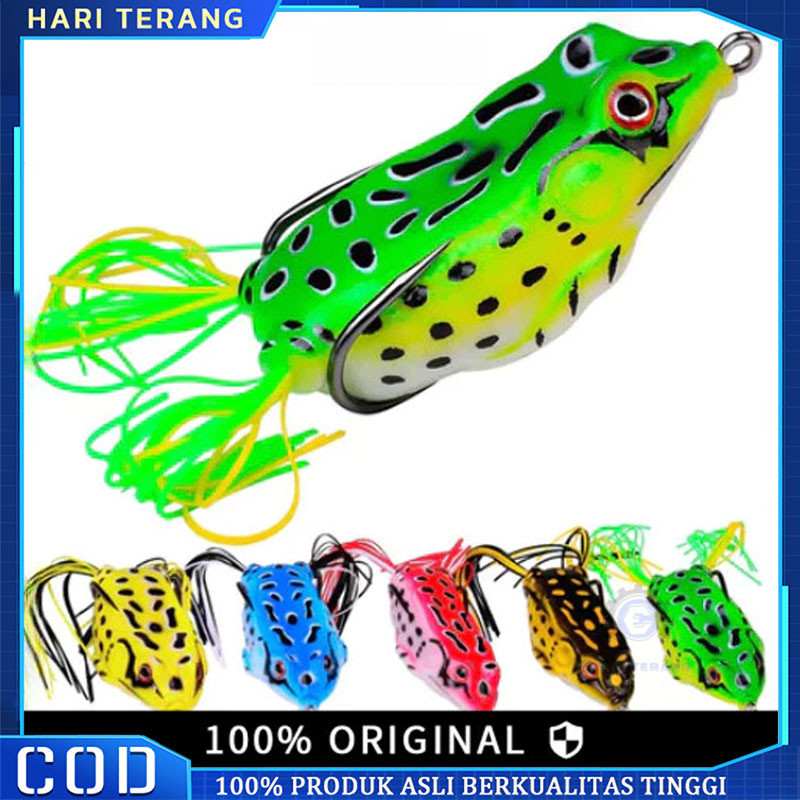 SOFT FROG LURE 4cm/5g Umpan Pancing Kodok Casting umpan pancing kodok kodokan katak soft lure castin
