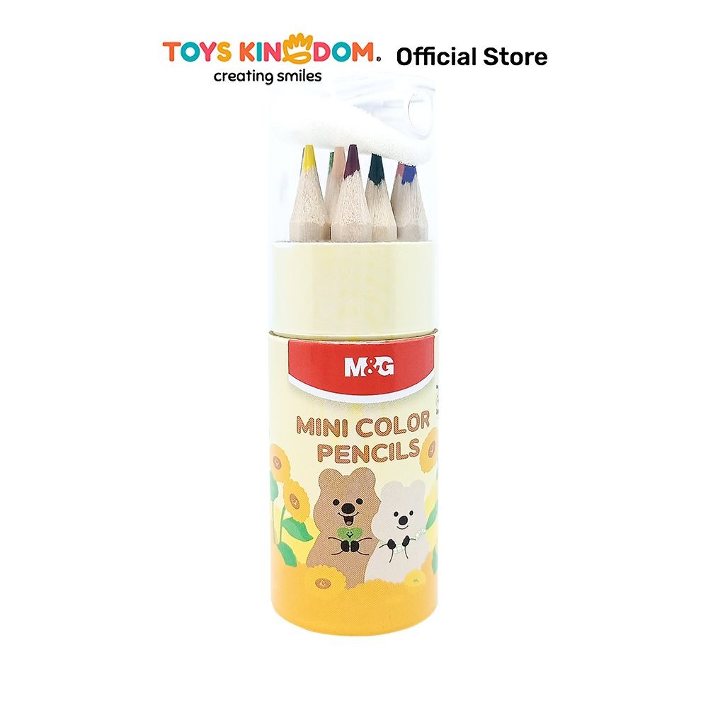 

Toys Kingdom M&G Set 12 Pcs Pensil Warna Mini - Mix Color Pencil Alat Tulis Warna Warni Alat Mewarnai Perlengkapan Sekolah Anak Peralatan Menggambar