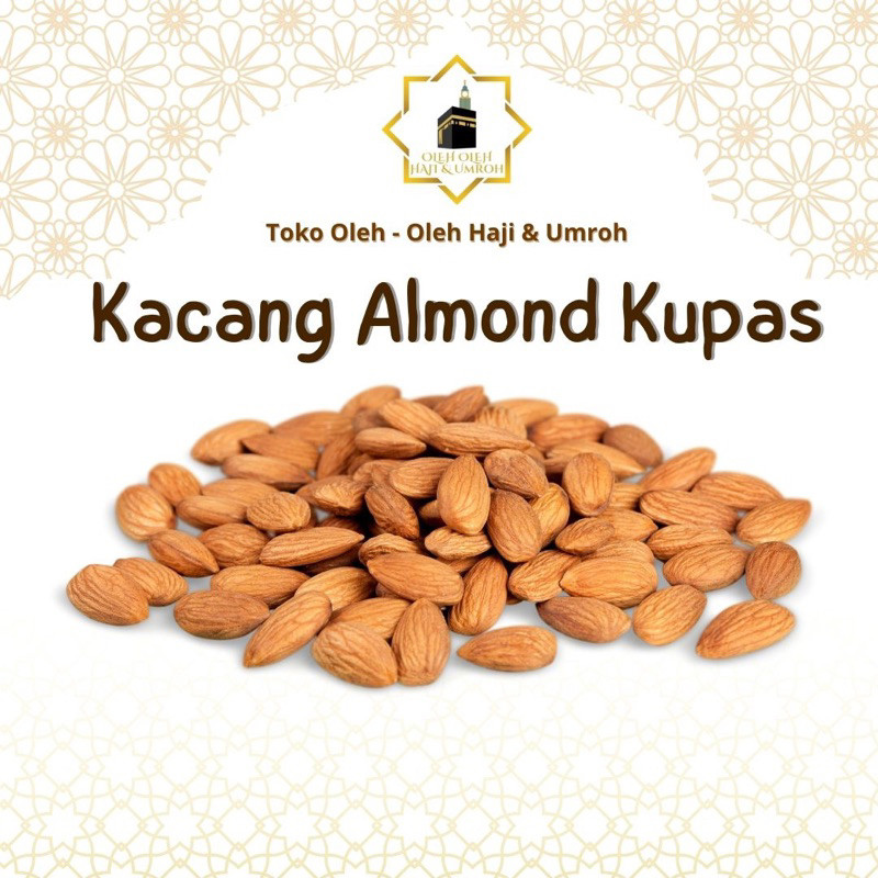 

NEW KACANG ALMOND PANGGANG | KACANG ALMOND KUPAS | KEMASAN 1KG | OLEH OLEH HAJI DAN UMROH | KACANG ALMOND SNACK MAKANAN RINGAN MAKANAN SEHAT PREMIUM
