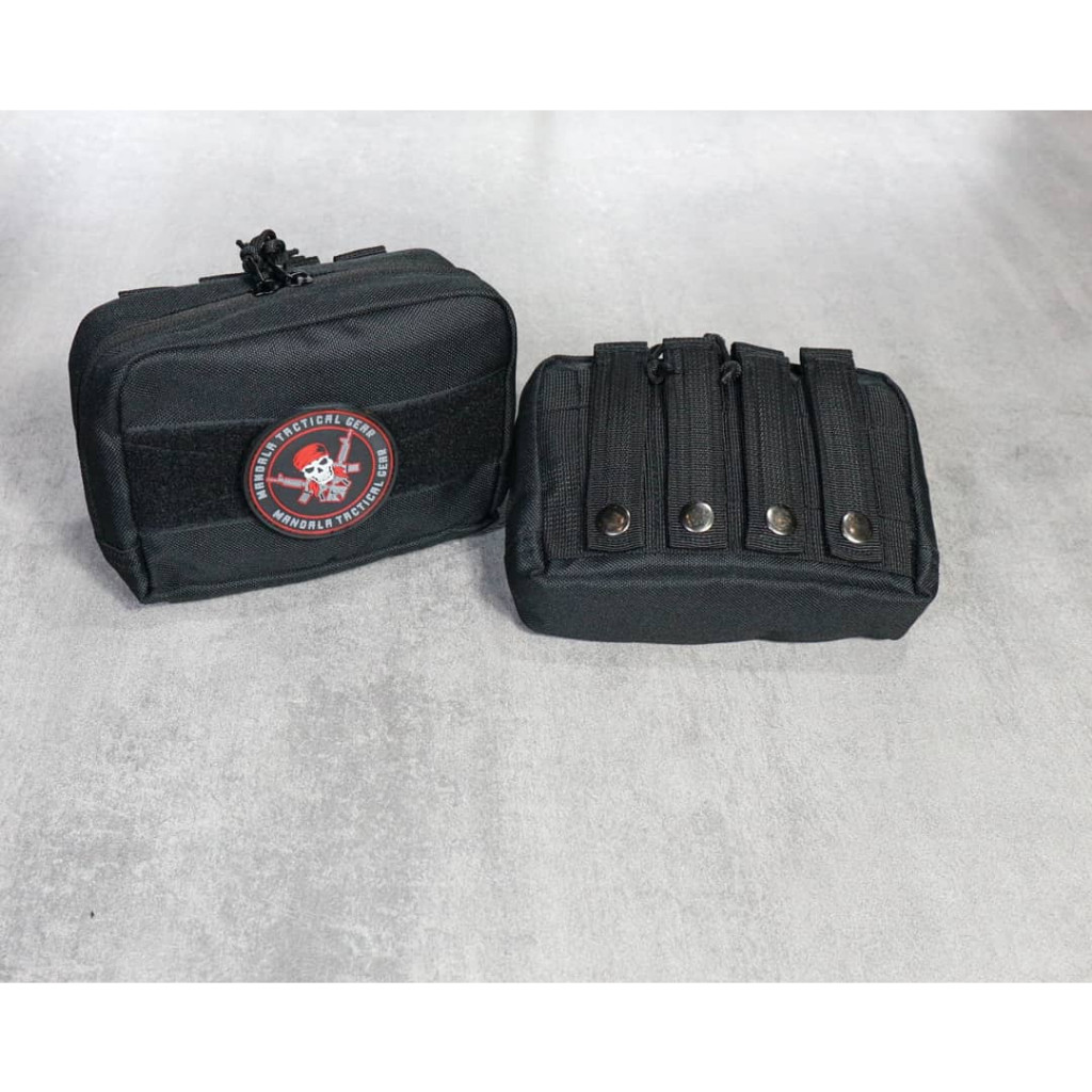 Pouch tactical / Pouch medic clip / pouch bag / tas serbaguna