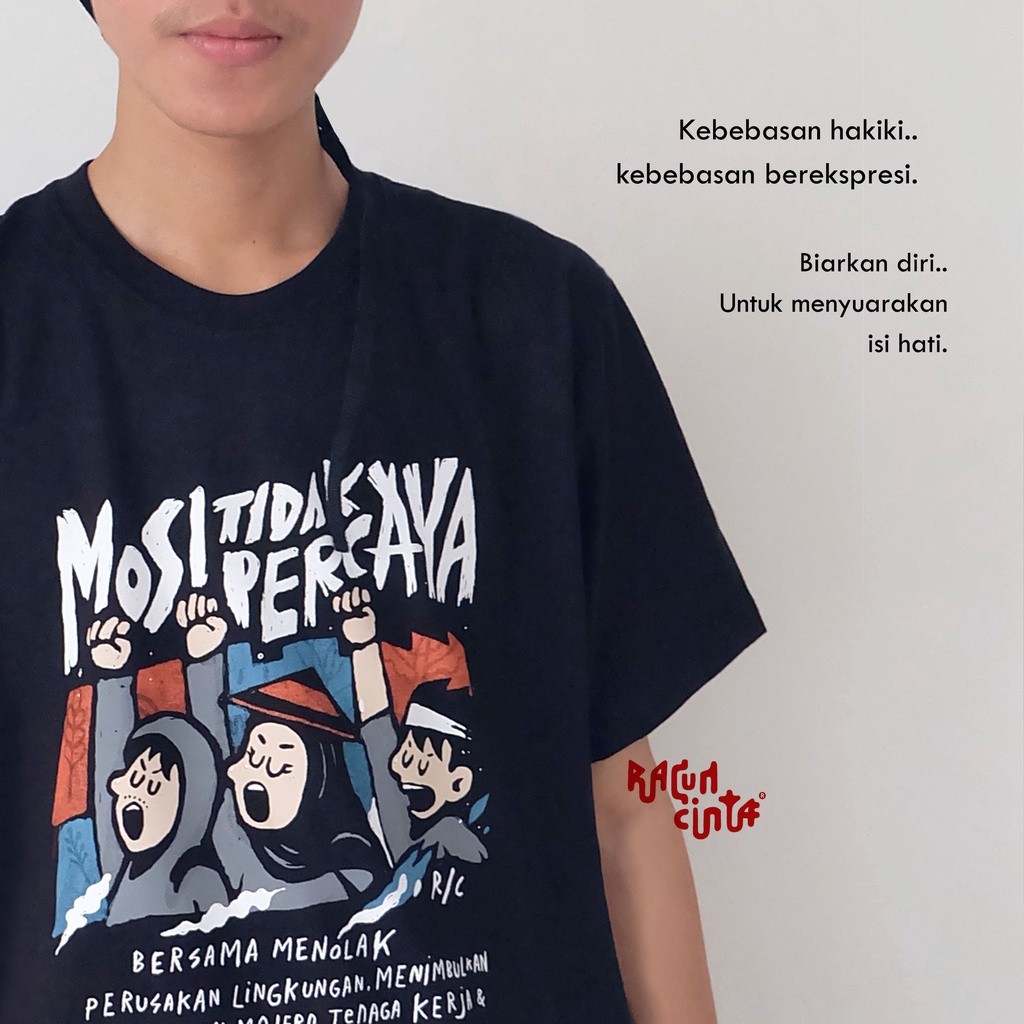 racun cinta - MOSI Kaos Pria  | Graphic Tshirt