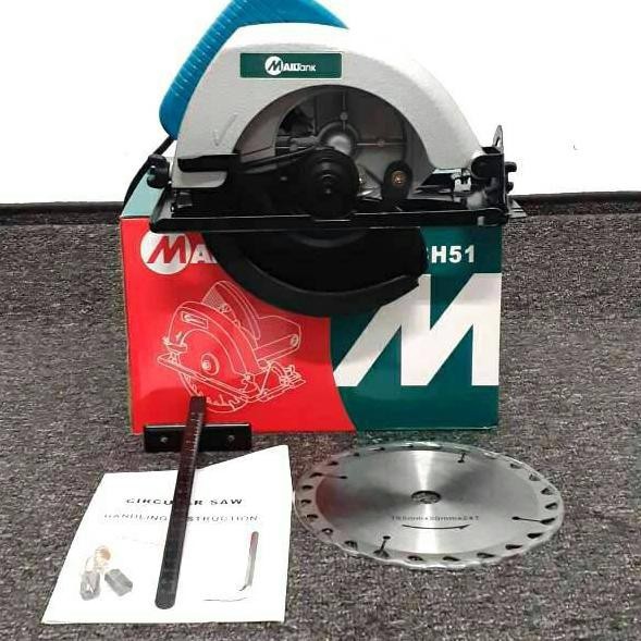 NEW mailtank Gergaji listrik circular serkel mailtank gergaji kayu free mata circular 1pcs