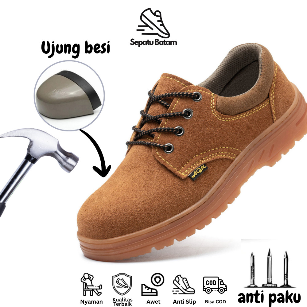 Sepatu Batam SF002 Sepatu Safety batam sepatu safety shoes pria Sepatu Kerja batam