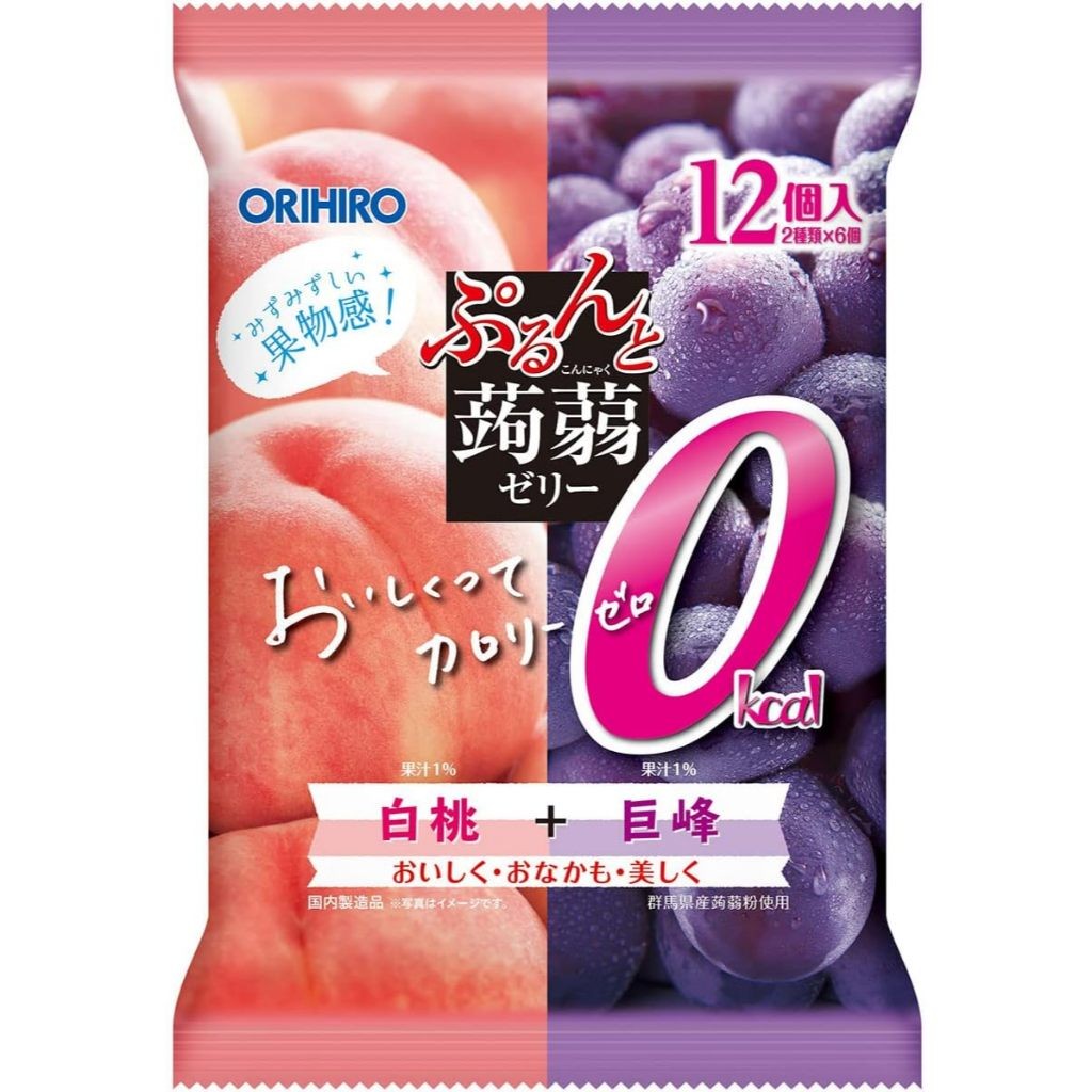

TERLARIS Orihiro Konyaku Jelly Pouch Big Size 12pcs (original jepang)