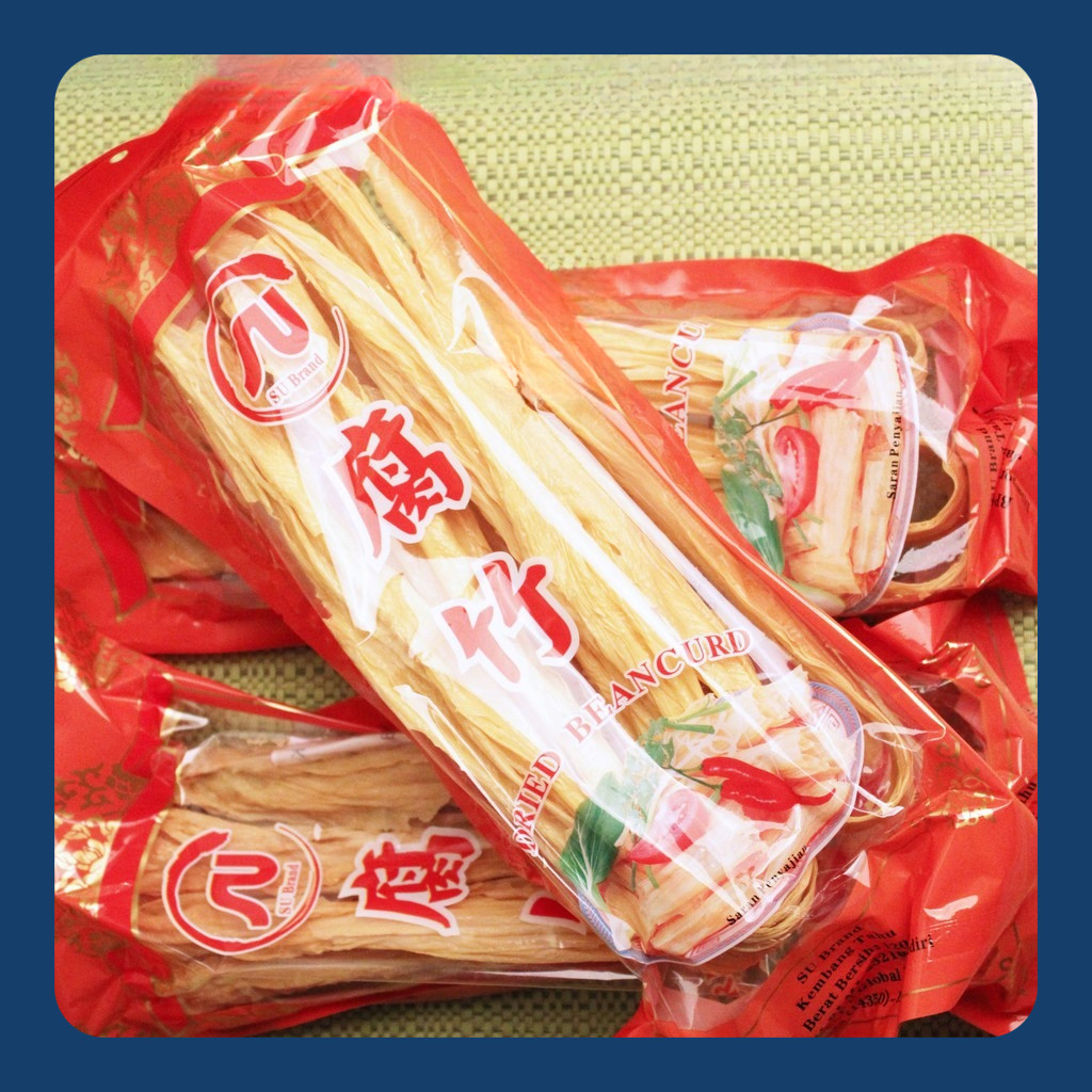 

Kulit Kembang Tahu/Fu Zhu/Fucuk/Stik/Stick/dry beancurd/ 120 g