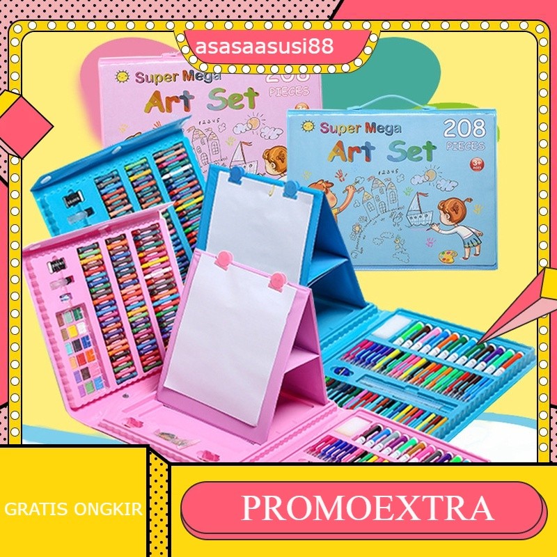 

Set Crayon 208 Pensil Warna Crayon Set 208 Pcs Crayon Mewarnai 208 Warna Pensil Krayon Alat Menggambar Atau Mewarnai Hadiah Anak-anak