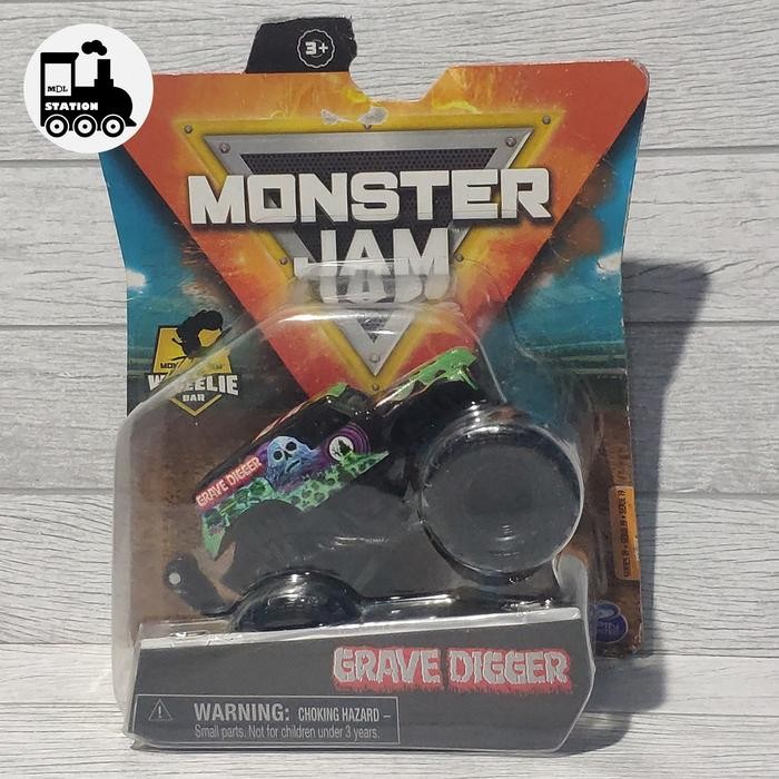 XCMH Spin Master Monster Jam - Grave Digger With Wheelie Bar
