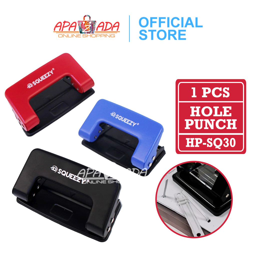

Apazada - Pembolong Kertas Satuan [1 Pcs Hole Punch] / Punch Hole HP-SQ30