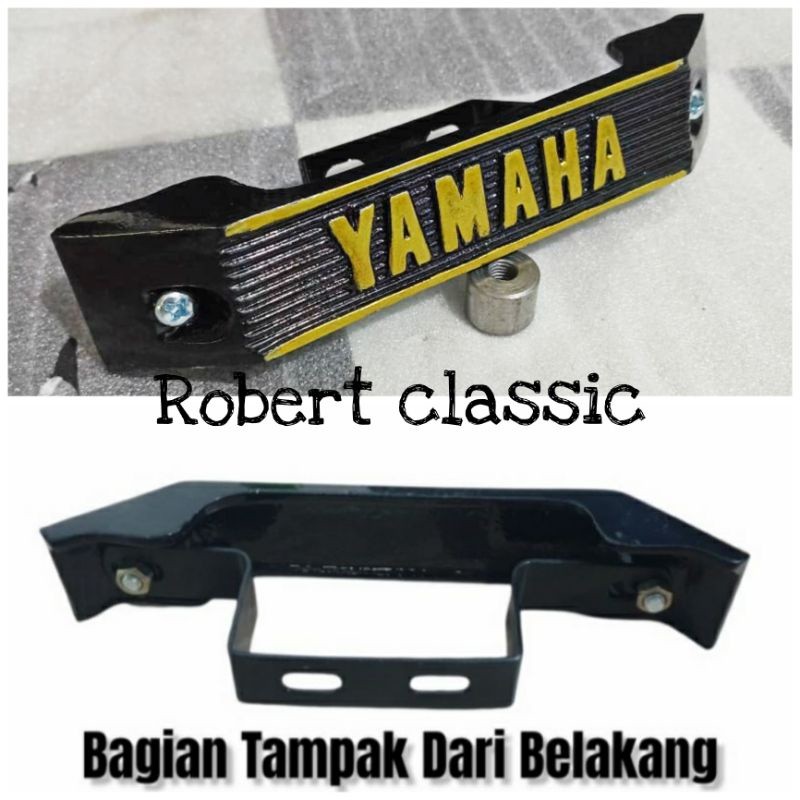 Kumisan kumis rx king gold kumis yamaha rx king set dudukan DEKA STORE