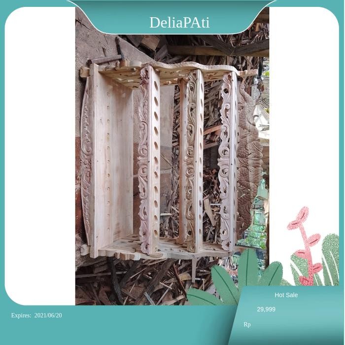 jagrak keris 30 ukir lung lungan krawang ukiran naga kembar garap alus mentah amplasan alus bk Keris