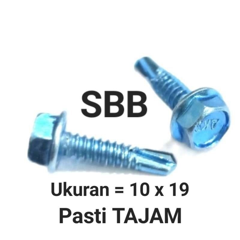 BAUT BAJA RINGAN 10X19 AKS 1 DUS / SKRUP BAJA RINGAN 10X19 AKS 1 DUS / BAUT BAJA RINGAN 10X19 1 DUS