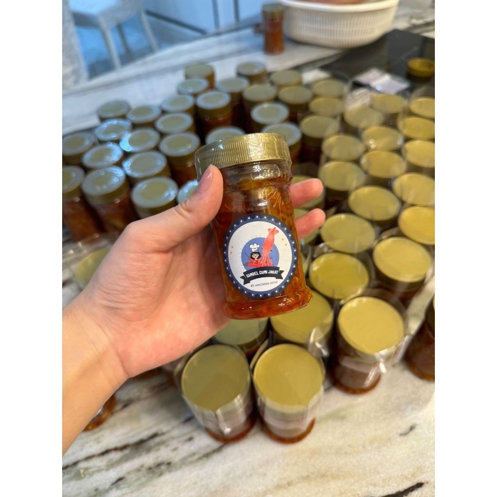 

Sambal Cumi Jahat 150gr Pedas Gurih Asli Indonesia