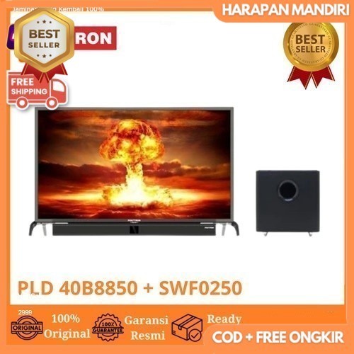 POLYTRON - LED PLD 40BS8953 + SPK SWF 0250 BR2