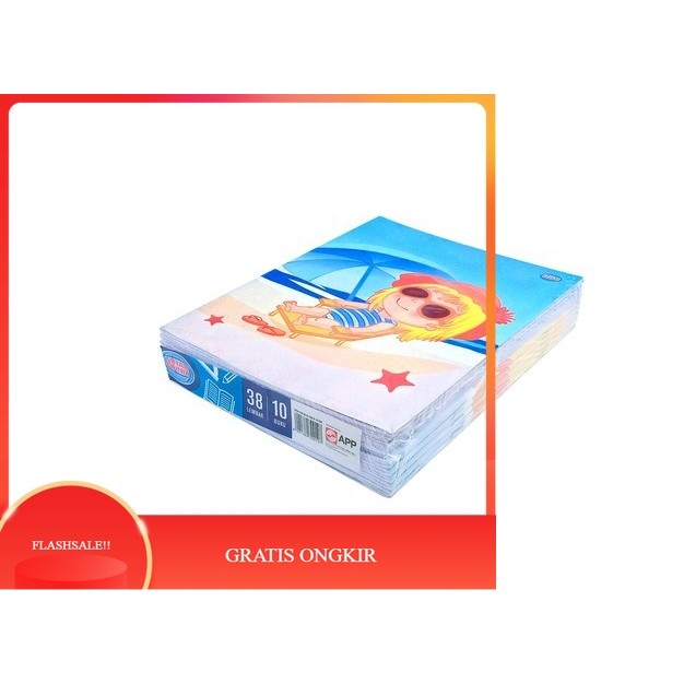 

【AGNES_ID】SALE!! Buku Tulis Sidu 38 (10PCS) SIN AR DUNIA