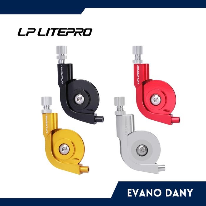 V brake Converter Adaptor Litepro Sepeda Lipat City bike Original - Merah