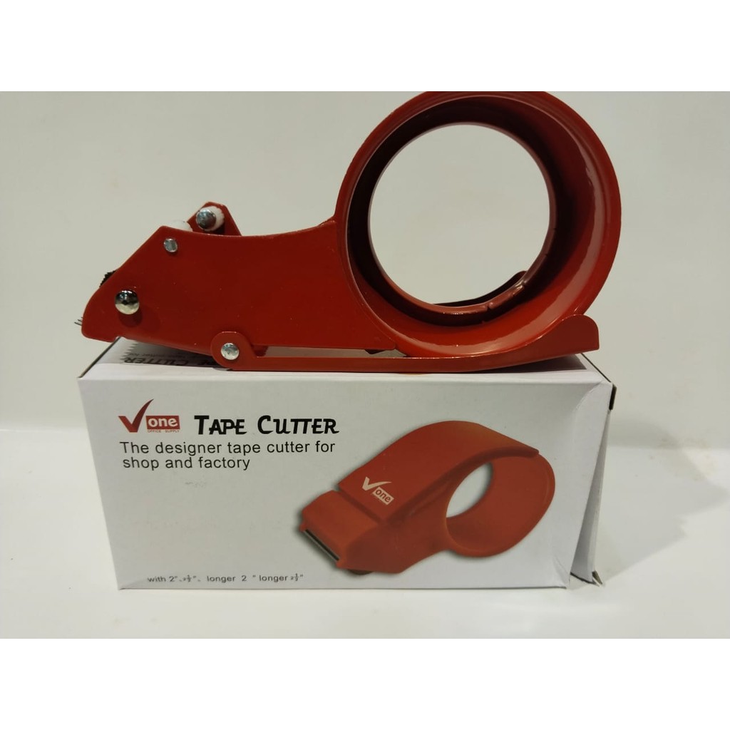 

Tape Dispenser V ONE - Tape Cutter Lakban 2 Inch