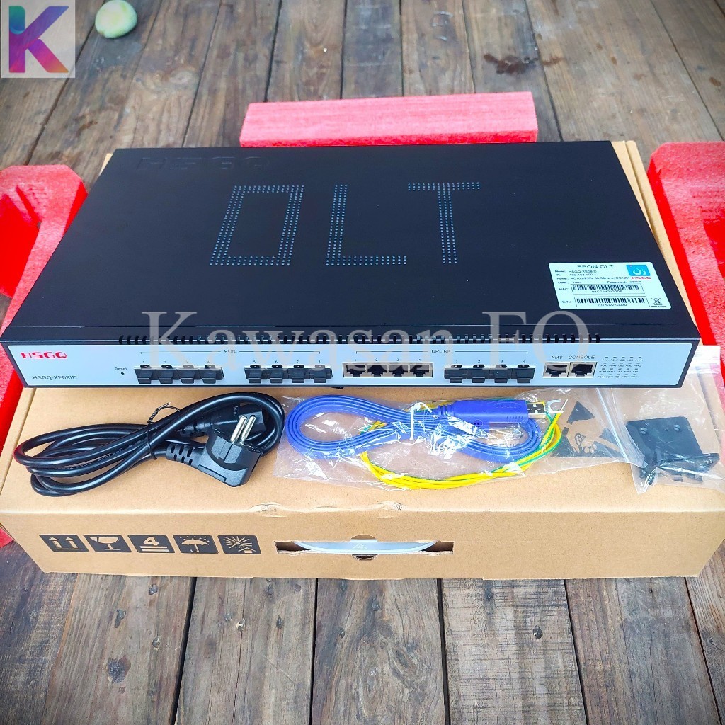 OLT HSGQ-XE08ID EPON / OLT EPON HSGQ-XE08ID - OLT HSGQ EPON XE08ID 8PON/8PORT UPLINK SFP+ PX20+++ AC