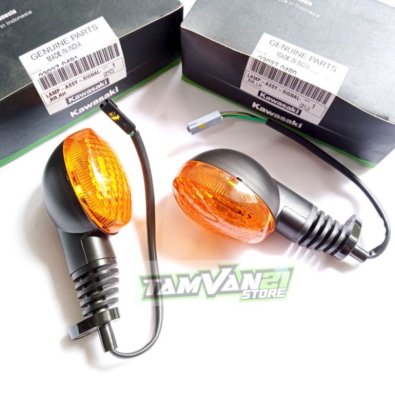 LAMPU SEIN SEN DEPAN ATAU BELAKANG KLX ORIGINAL