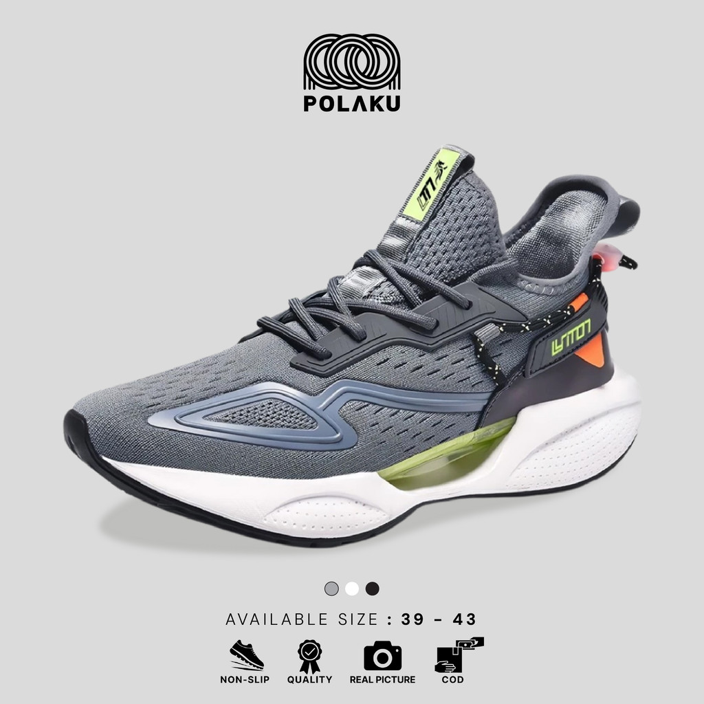 PLK Sepatu Sneakers Pria Sepatu Slip On VIP LV0524 DJL1