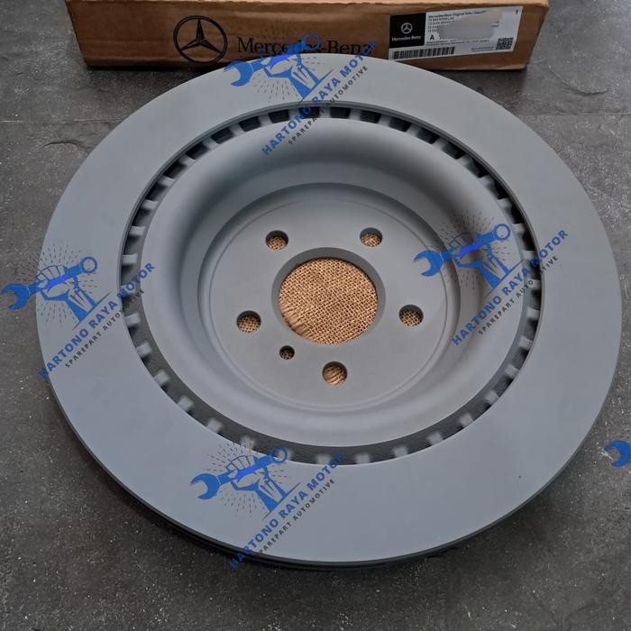 Disc Brake Belakang Mercedes W166 X166 W292 ML GL GLE GlS400 Piringan Rem Cakram Rear Genuine