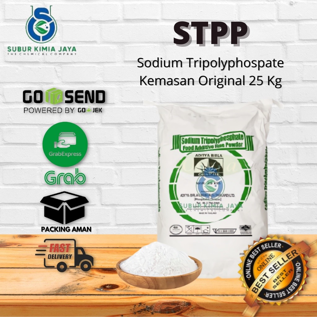

Sodium Tripolyphospate / STPP Food Grade 25 Kg / 1 zak