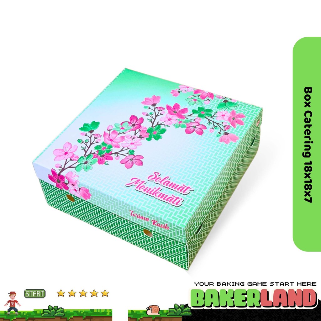 Box Catering Motif / Box Nasi kotak / Box Nasi / Box Makanan / Kotak Nasi Box / Kotak Nasi Box Cater