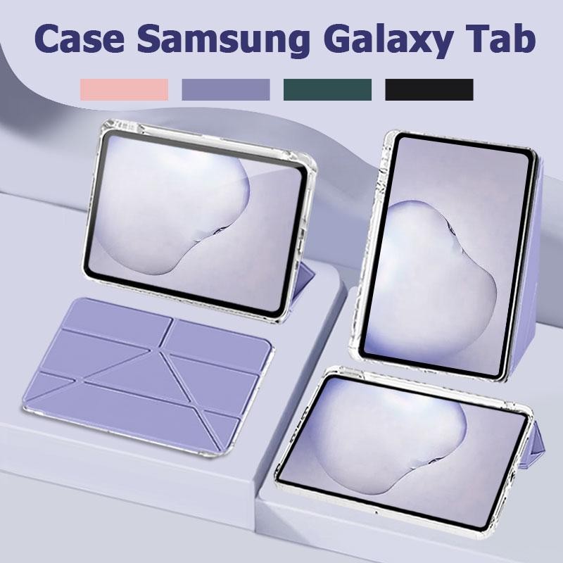 Case Samsung Galaxy Tab S9/S8/S9FE/A9/A9+/A8 Akrilik Smart Protective Casing Smart Sleep Wake With P
