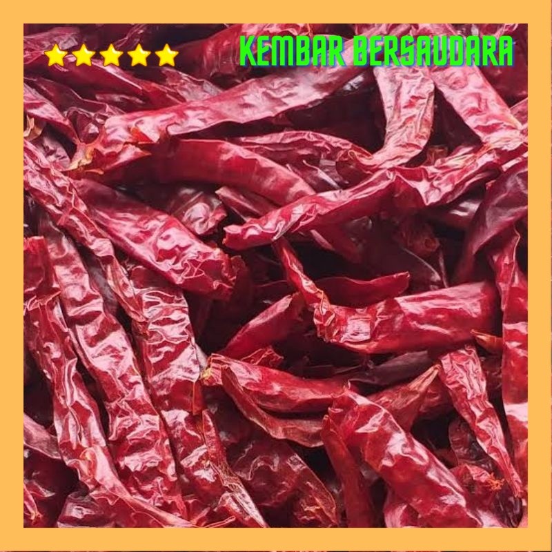 

cabai rawit merah teja 1KG, kering super pedas