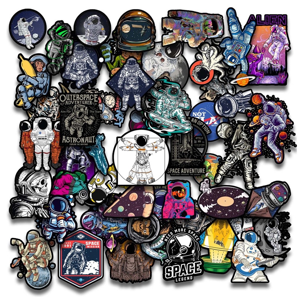 

Stiker Astronot Luar Angkasa Untuk Laptop Hp Tumbler Sepeda Motor Helm Botol Minum