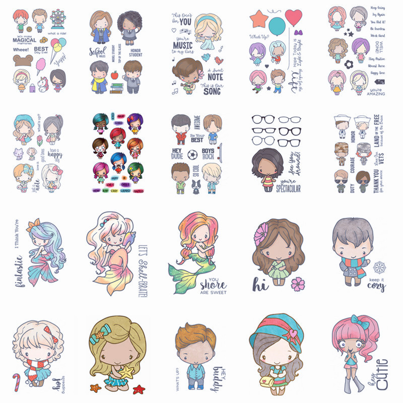 

You're Spectacular Honor Students Mini Amazing Boy Girls Clear Stamps Silicone Seal for DIY Scrapbooking Card Crafts 2021 new