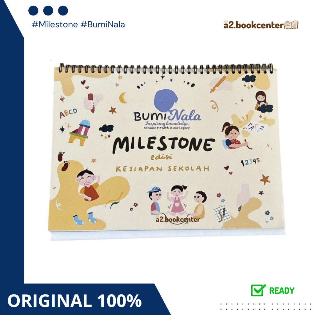 

[ABC] READY Bumi Nala - Kalender Milestone Edisi Kesiapan Sekolah
