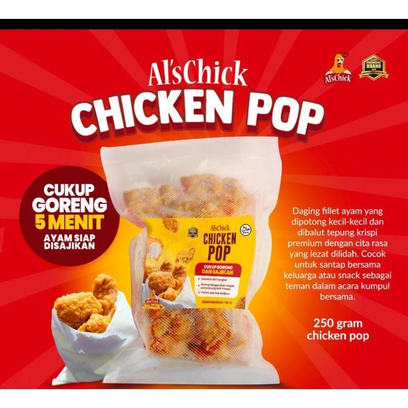 

Al'sChick Chicken Pop 250g