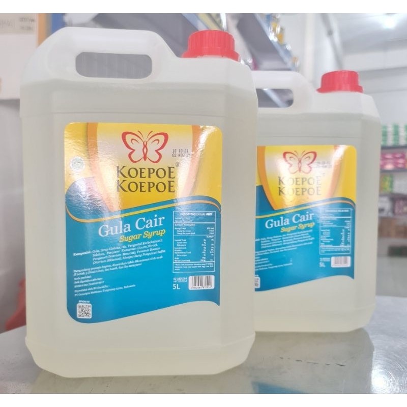 

Gula Cair Koepoe 5Liter/Sugar Syrup 5Liter/Frucktose