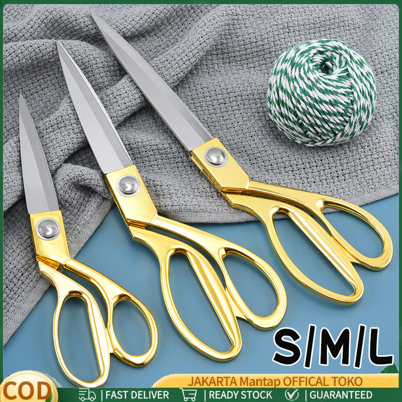 

8.5/9.5/10.5Inch Gunting Bahan Kain / Gunting Potong Bahan Kain / Tailor Scissors Textile Scissors / Textile Scissors