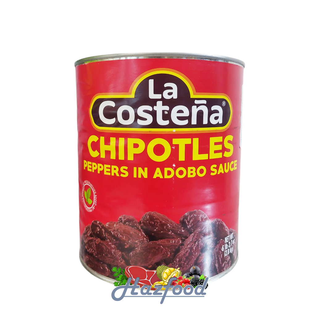 

La Costena Chipotle Peppers in Adobo Sauce 2.8 Kg