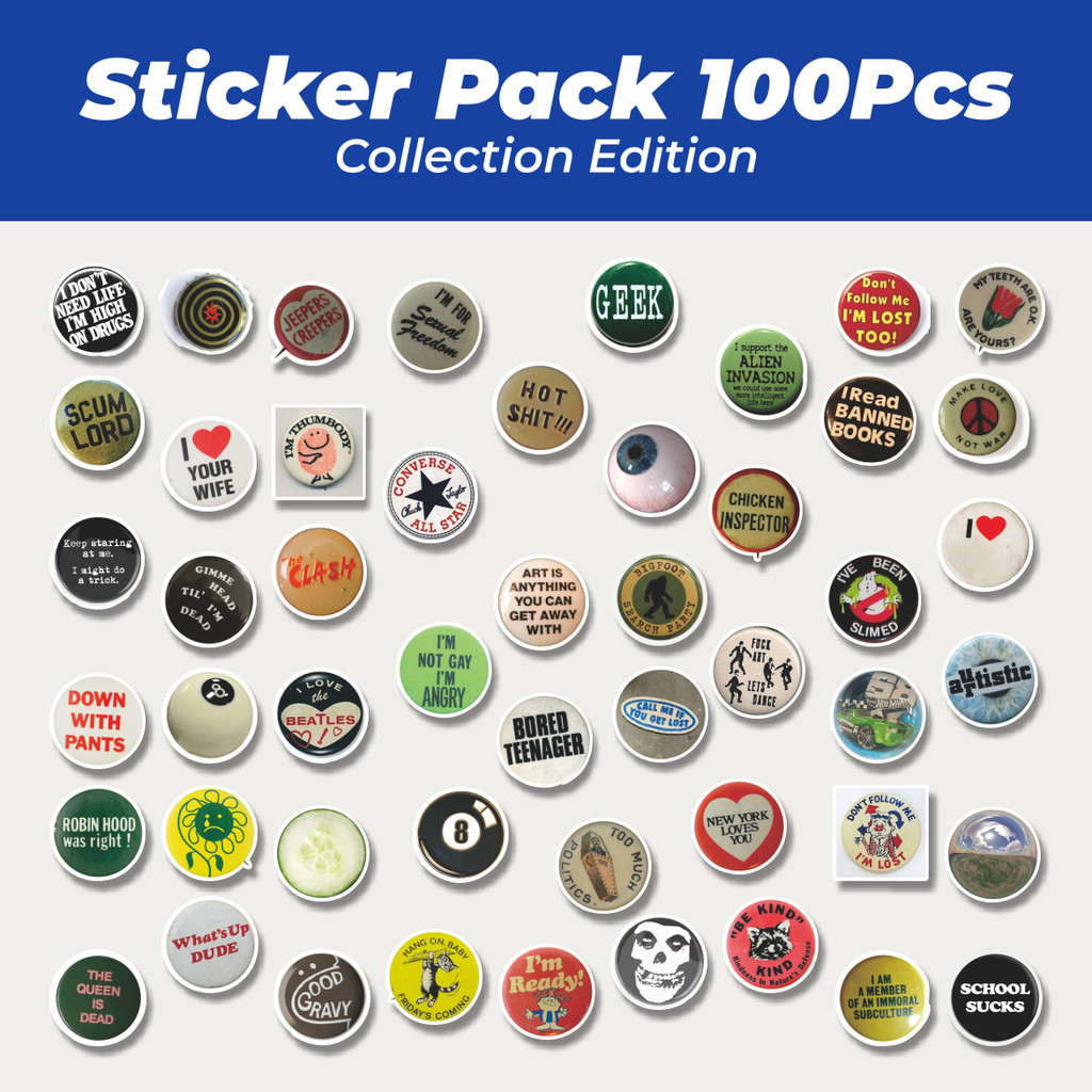 

Hot Stiker Pin Baju Keren INS Style Lucu Anti Air Stikers Berperekat Waterproof Sticker Decal Buat Motor Helm Buku Journal Koper Casing HP Laptop Botol Minum