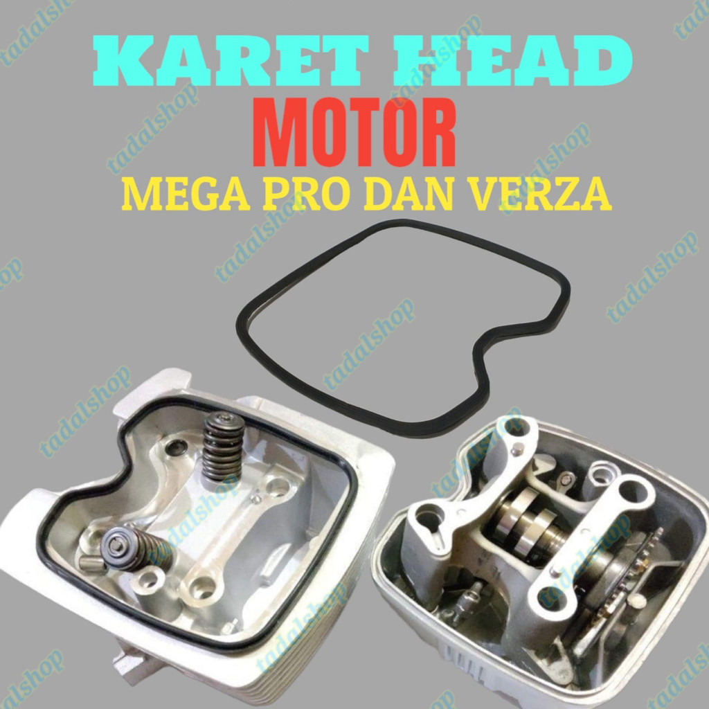 Karet Heat Mega Pro/Verza Karet Head Mega Pro/Verza Karet Head Cylinder Cover Mega Pro New/Verza