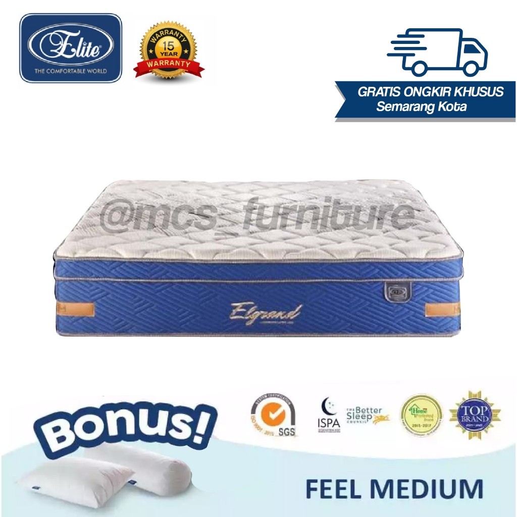 Pasti_Indah Kasur Springbed Elgrand Elite Mebel Furniture Mcs Semarang