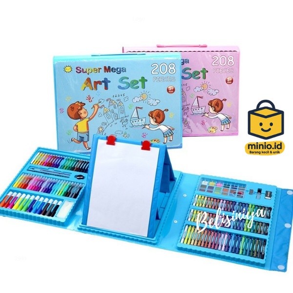 

MINIO.ID *(BUBBLEWRAP) SNI CRAYON WARNA ART SET ALAT MENGGAMBAR & MEWARNAI ANAK LENGKAP RA