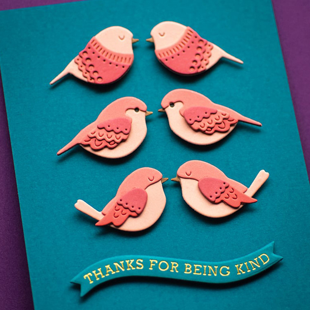 

1pc bird decoration metal cutting mold template for DIY scrapbook decoration manual die-cutting template mold