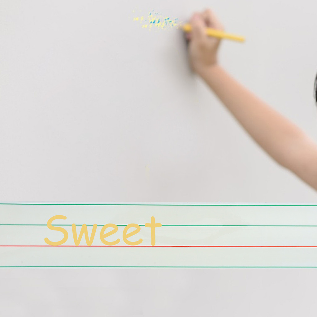 

Magnetic Whiteboard Stickers Red Grid Dry Erase Reusable Schools Offices Classroom Learning Tool Sentence