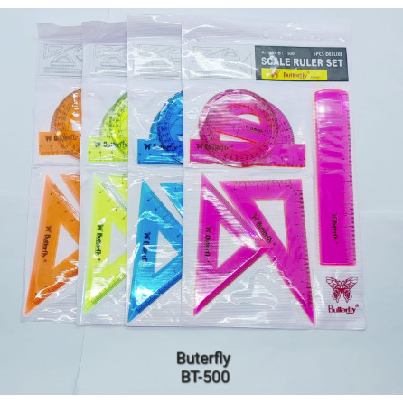

BUTTERFLY SCALE RULER SET BT-500