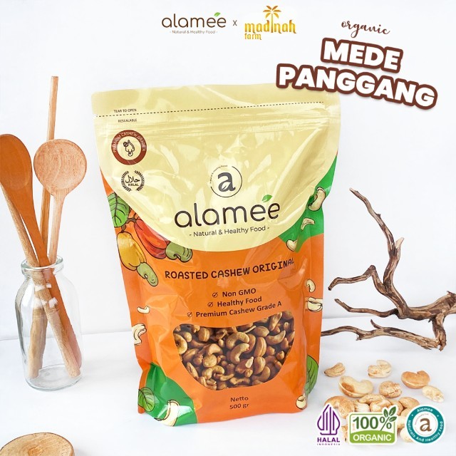 

Kacang Mede Mete Mente Panggang Roast Roasted Cashew Premium Grade A Oven Matang madinah