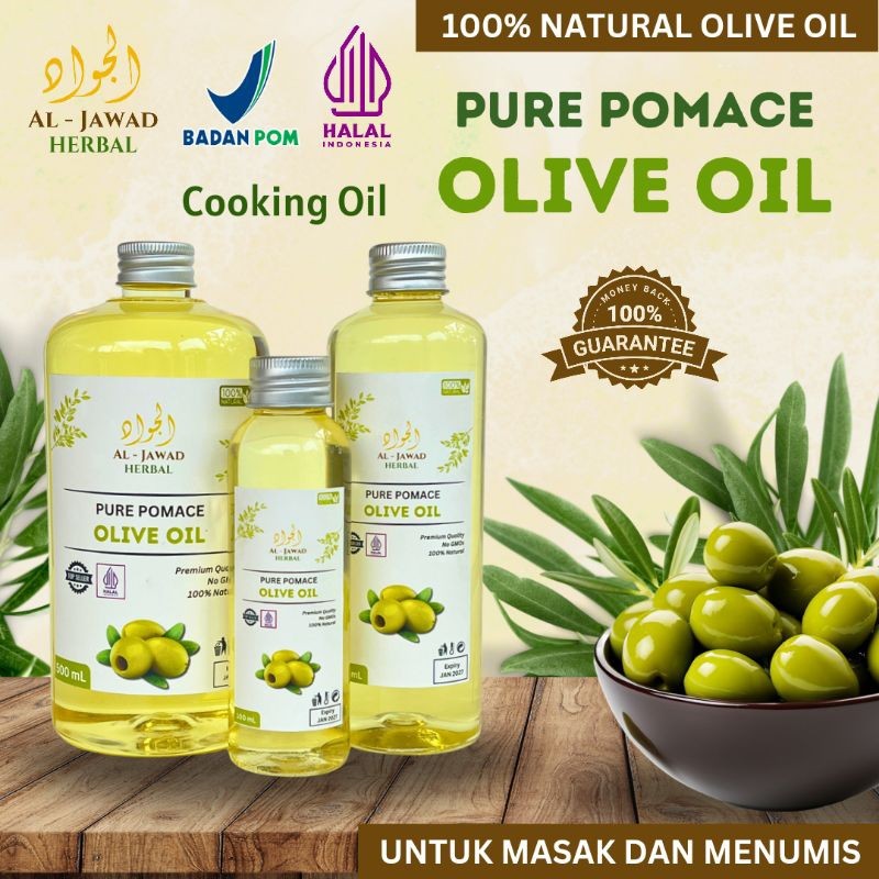 

Pomace Olive Oil l Minyak Zaitun Pomace buat Masak Menumis dan Perawatan Kulit l Al Jawad Store