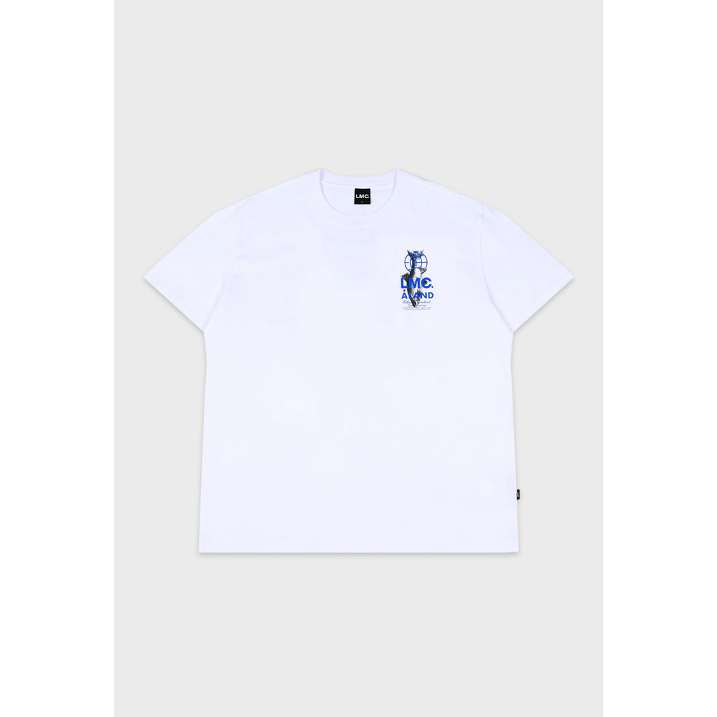 [Aland] - LMC X Aland R Globe Tee White - Kaos Putih