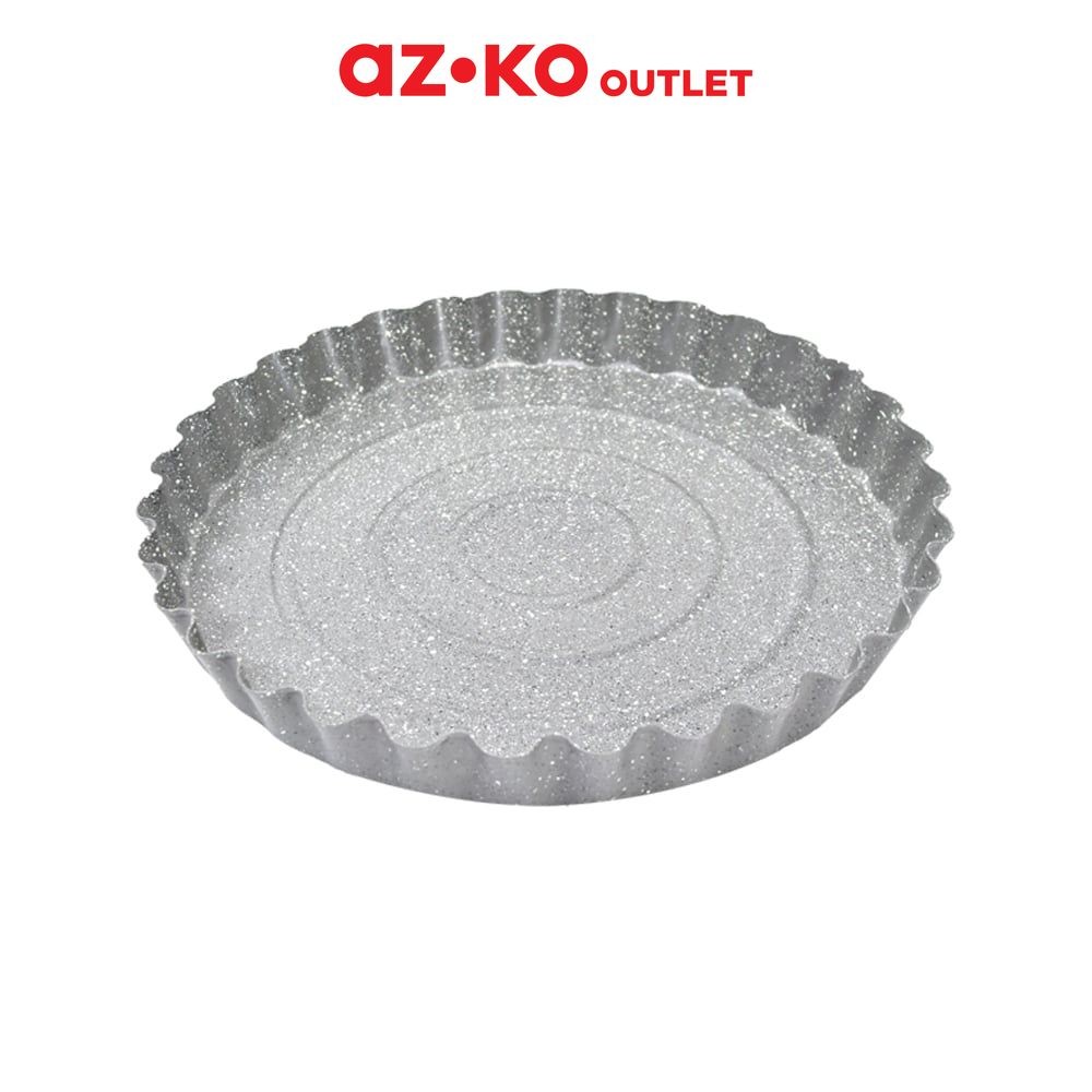 AZKO Outlet Kris Chicha Loyang Kue Marble Coating 28x28 cm - Abu-Abu Baking Pan Cake Tray Cetakan Pa