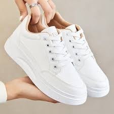Sovella Alexa Sepatu wanita sneaker kulit casual