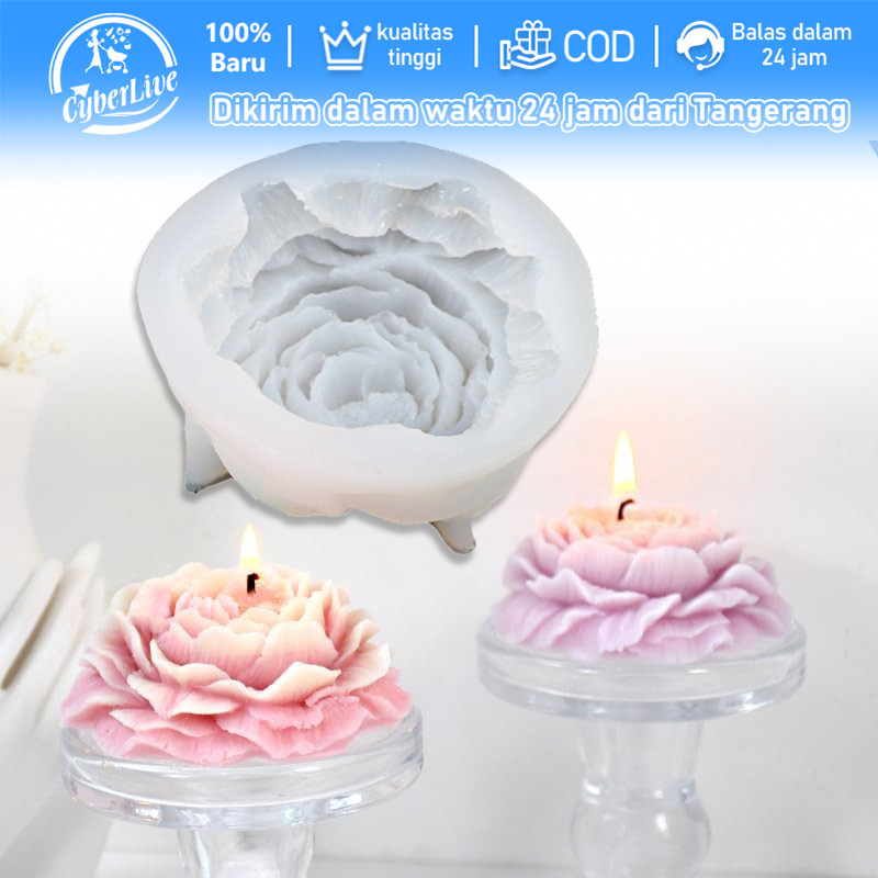 Cetakan Puding Silikon Bunga Cetakan Silikon Bunga Peony Cetakan Puding Silikon Cetakan Silicon Bung
